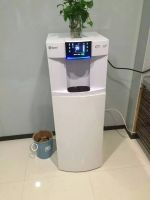 hot and cold water dispenser with filter