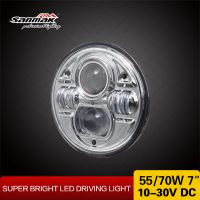 High low beam 9-36V DC 7inch XLM 10W led headlight for motorcycle