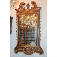 18th Century English Chippendale Looking Glass