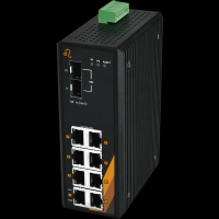 10-Port Industrial Gigabit Ethernet Switch (PG2-1002-10GSFP-24)