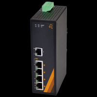 5-Port Industrial PoE+ Ethernet Switch (PT2-0500-24)