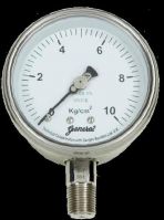 Bourdon Sensing Pressure Gauges