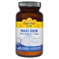 Megavitamins - Country Life Maxi-Skin verisol Collagen + C & A Powder Flavorless Supplement Australia