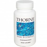 Megavitamins - Thorne Research Basic B Complex Dietary Supplement for Enhanced Bioavailability