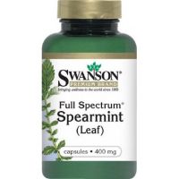Megavitamins - Swanson Spearmint Leaf Herbal Supplement used for digestive health
