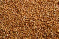 Flattened Flax seeds