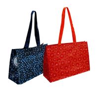 colorful print new style pp woven bag