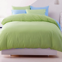 Cotton binary pure color bedding  4-piece set(1.8 m)
