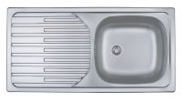 43,5x86 Stainless Steel 304BA Inset Kitchen Sink