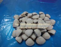 FROZEN COOKED WHOLE WHITE CLAM SHELL ON