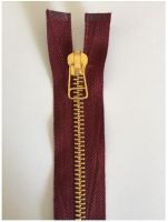 Gold Metal Zipper in whole sale