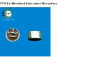 9750 Unidirectional Interphone Microphone