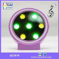 HXWW 2016 Wireless Creative Magnetic New Bluetooth Speaker different flash light speaker