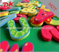 2016 China alphabet Bath letter eva number EVA kid Foam toys,