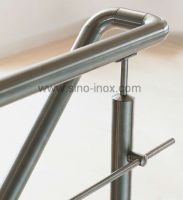 inox handrail, stainless steel balustrade