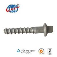 Kunshan Alex Railway Fasteners Supply Plain Railroad/metro Screw Spike