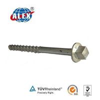 Kunshan Alex Railway Fasteners Supply Plain Railroad/metro Screw Spike