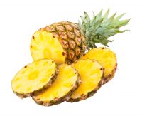 Frozen pineapple pulp