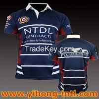 Polyester made sublimation custom rugby jersey league jersey