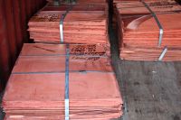 Copper Cathode 99.97 - 99.99%