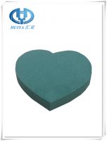 heart-shaped floral foam