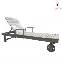 TAMELES - Wood Outdoor Sun Lounger - Furniture import from Vietnam