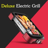 Hot plate grill and BBQ grill