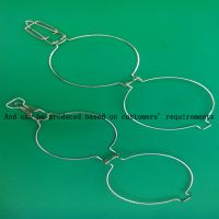 Sealed Golden Metal Buckle For 250g Food Tin Can