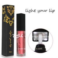 Best Seller 6 Colors LED Lip Gloss with Light and Mirror Light up Your Lip
