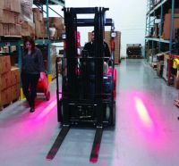 Red Line Light Red Zone Danger Area Warning Light Led Forklift Safety Light