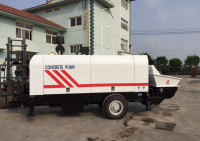 90m3 per hour mobile diesel portable hydraulic trailer concrete pump price