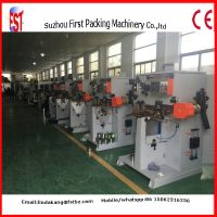 Metal tin can semi-automatic backward seam welding machine