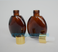 Sell 1 oz amber glass bottle for essential oil 