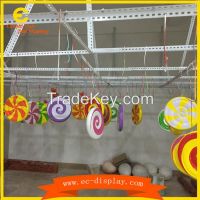 fiberglass giant lollipop prop window display props china companies