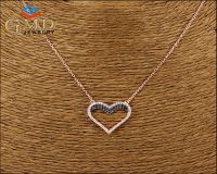 Wholesale custom charm gold plated fashion necklaces women jewelry 2016