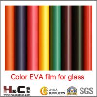 Color film for glass lamination