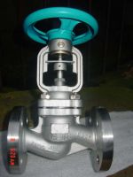 bellowed sealed globe valve