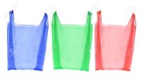 High speed production plastic HDPE t shirt bag on roll, high quality