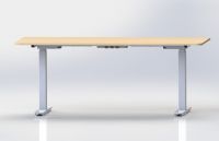 Electric height adjustable desk from Manufacture