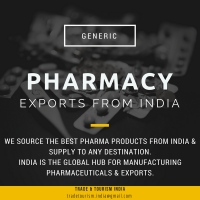Pharmaceutical Manufacturing & Exports, Generic Medicines Supply.