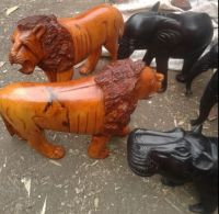 Animal's wooden carvings