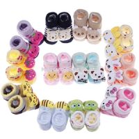 Lovely Cute 3D Animal Head Socks for Baby