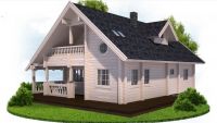  Prefabricated Wood House For Sale