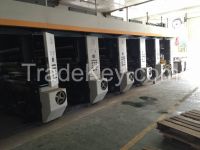 Used of High Speed 8 Color Rotogravure Printing Press