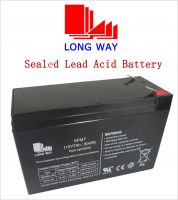 12V7ah/20hr Rechargeable Children Cars SLA Sealed Lead Acid Battery