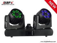 6X15W Wash Zoom Twins Moving Head Lights