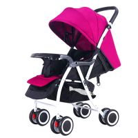 High viewpoint strollers for sitting and lying