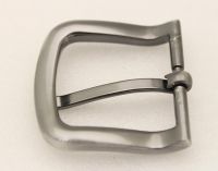 custom alloy plain pin buckle for leather belt with 30mm