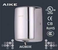 2016 AIKE NEW Stainless Steel Automatic High Speed Jet Hand Dryer