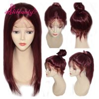 Brazilian Virgin Remy Hair Full Lace Human Hair Wig 99j